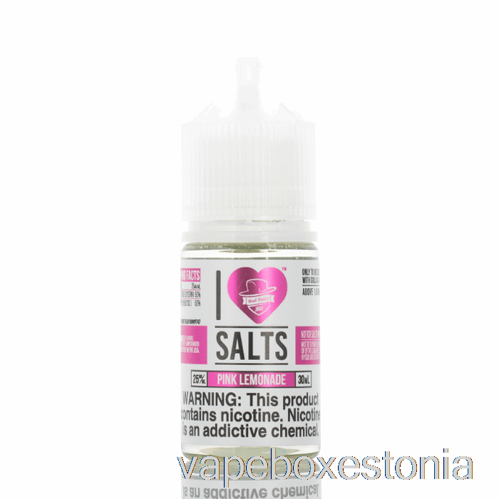 Vape Box Estonia Roosa Limonaad - I Love Salts - 30ml 50mg